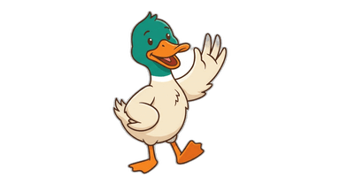 Pet Services Directory duck mascot